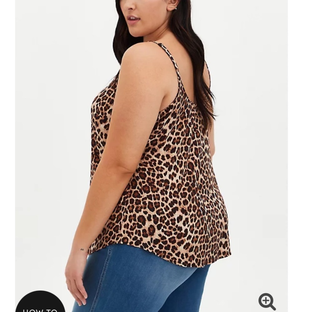 COPY - New leopard tank top 3x torrid